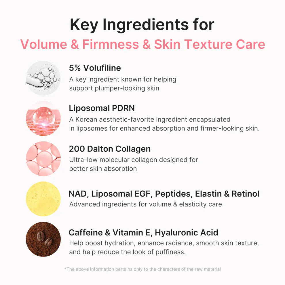 Under Eye Balm Stick for Fine Lines & Wrinkles | Korean Collagen PDRN Volume Balm