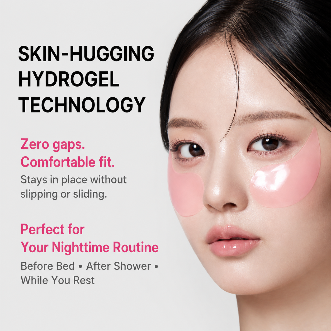 Under Eye Patches for Puffiness & Dark Circles | Korean Collagen Eye Masks