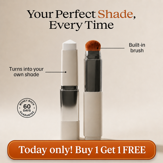 Lightweight Foundation Stick for Mature Skin | Non-Cakey Skin-Like Coverage