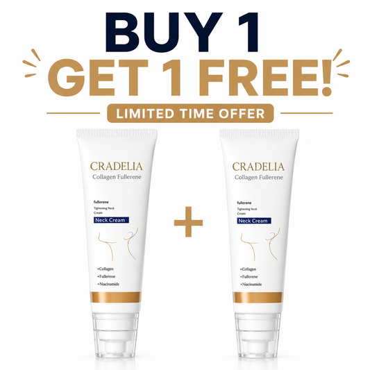 Fullerene Neck Cream – Firming & Hydrating Roller Cream for Smooth, Lifted-Looking Skin