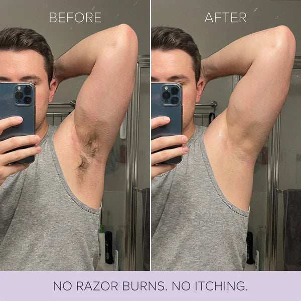 Painless Hair Removal Spray for Smooth Skin | No Razor Bumps Body Hair Removal Cream