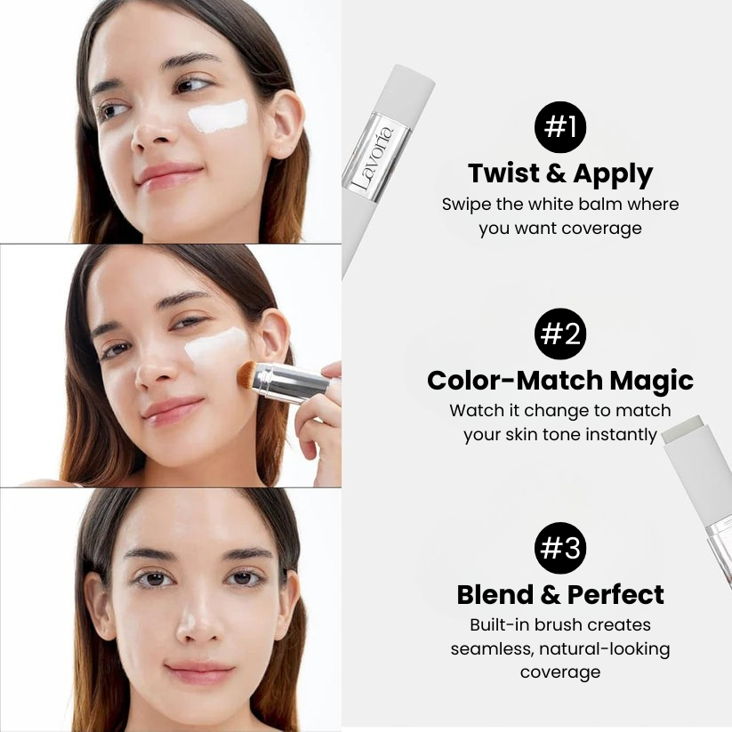 Korean Color-Changing Foundation Stick