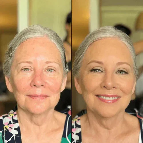 Color Changing Foundation Stick | Skin Matching Foundation with Built-In Brush
